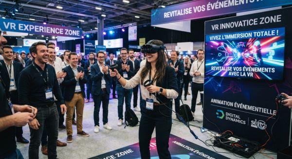 Découvrez comment l'animation VR revitalise vos événements